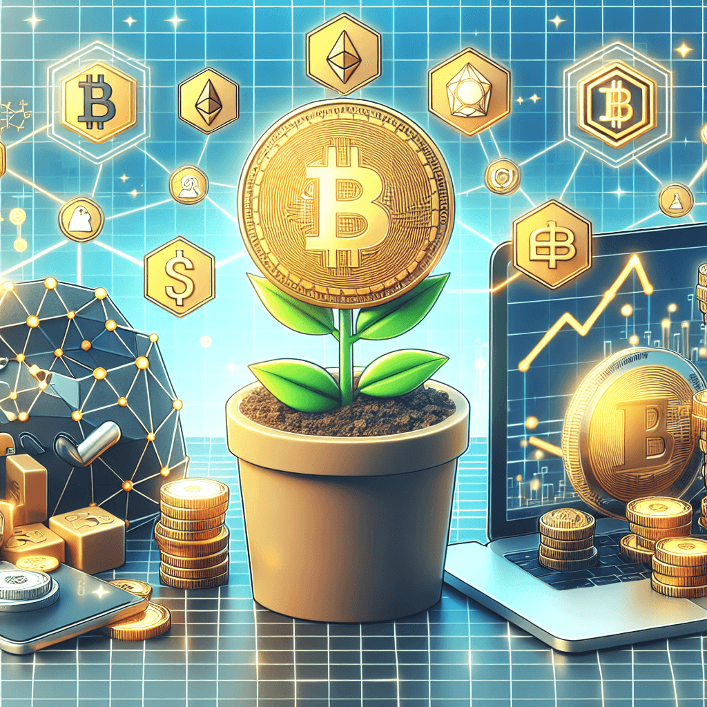 數位資產投資聖經 比特幣、區塊鏈、nft及其他數位資產的實用易懂指南, professional blog illustration, high quality, suitable for blog post, no text or watermarks