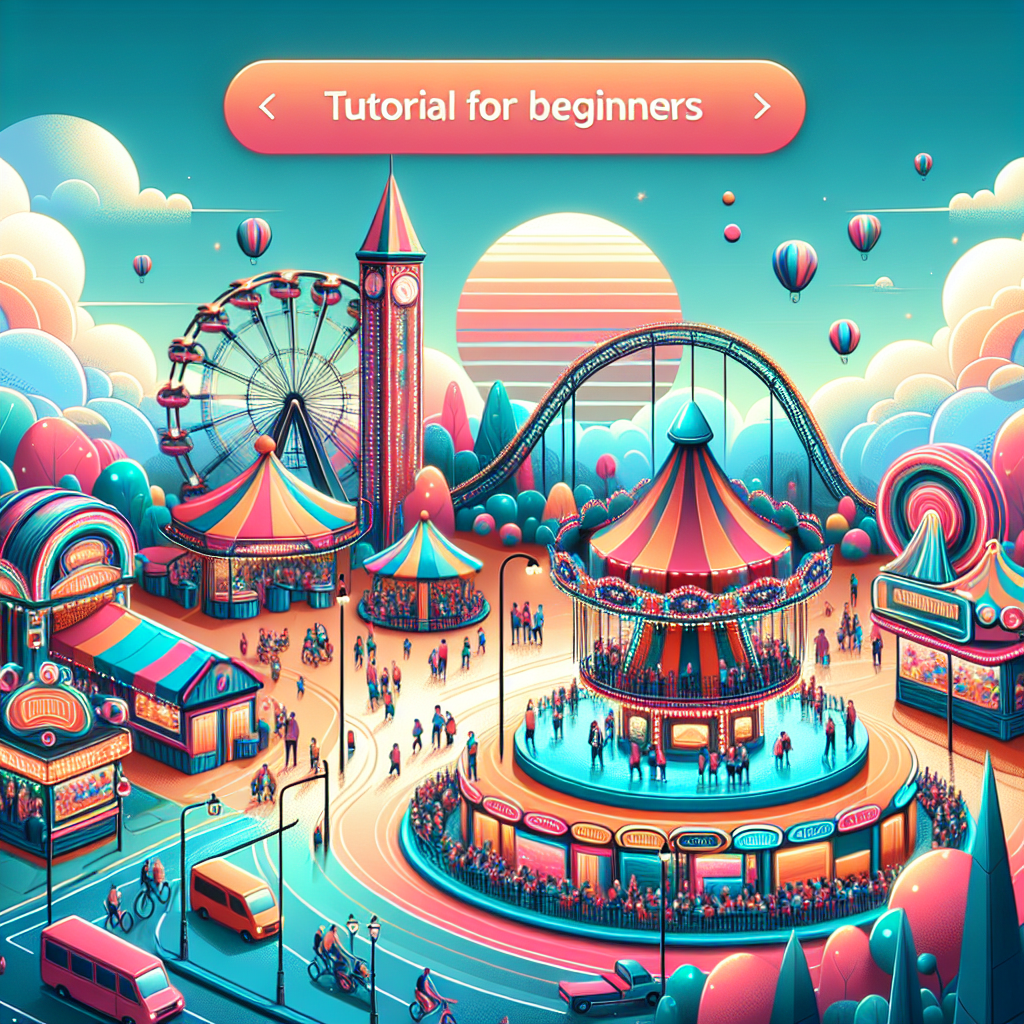 娛樂城新手教學, modern digital art style, high quality, suitable for blog post, no text or watermarks