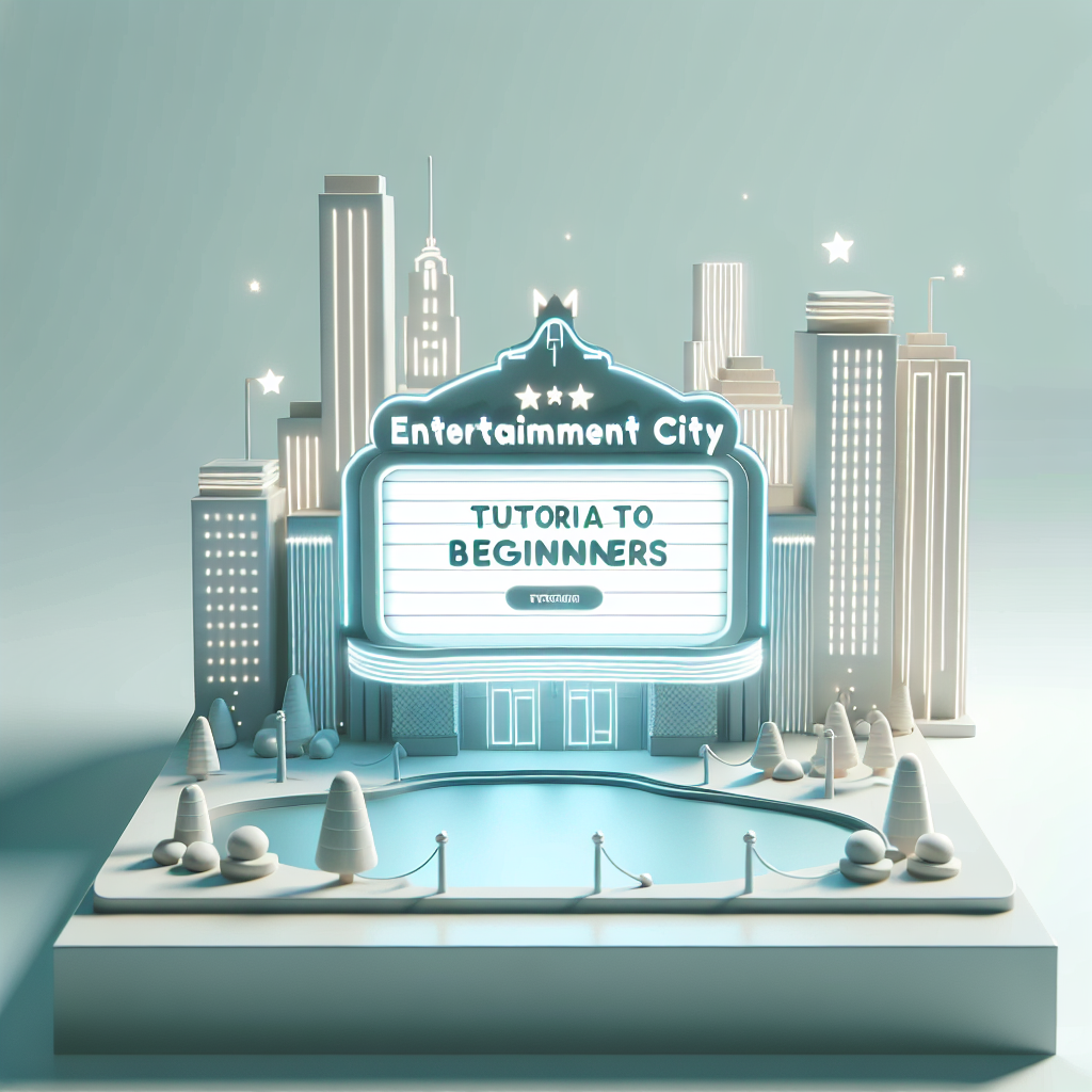 娛樂城新手教學, clean and minimalist design, high quality, suitable for blog post, no text or watermarks