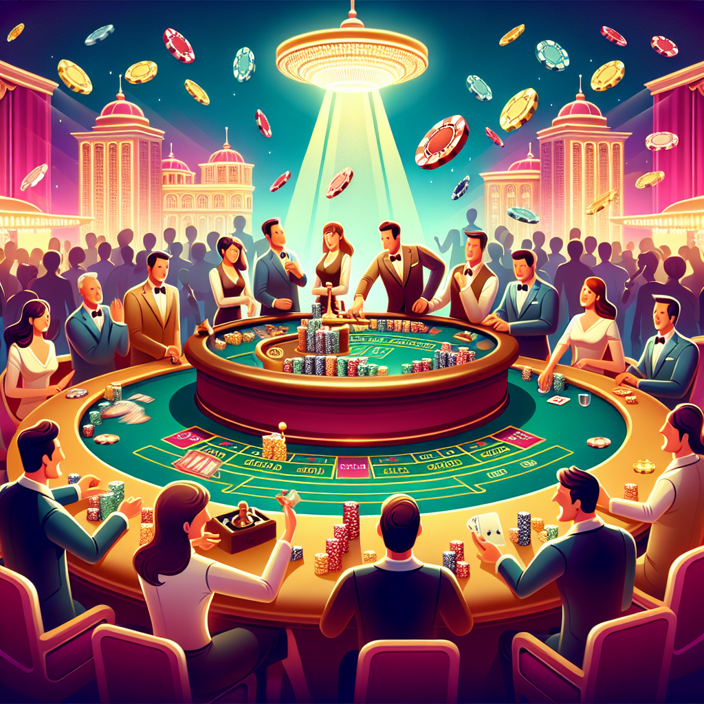 百家樂游戏, professional blog illustration, high quality, suitable for blog post, no text or watermarks