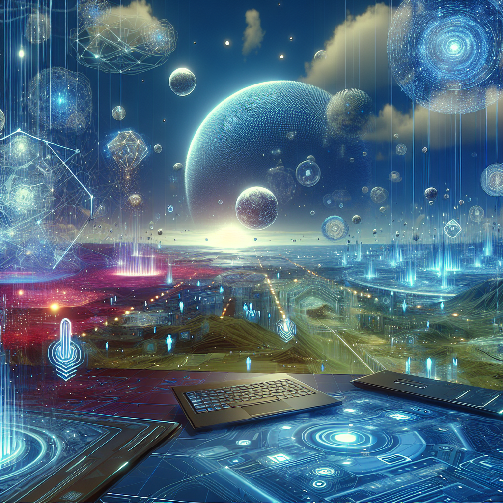 元宇宙, professional blog illustration, high quality, suitable for blog post, no text or watermarks