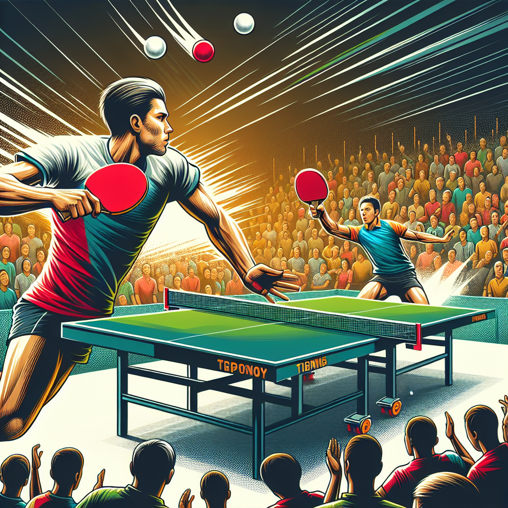 桌球賽事投注, professional blog illustration, high quality, suitable for blog post, no text or watermarks