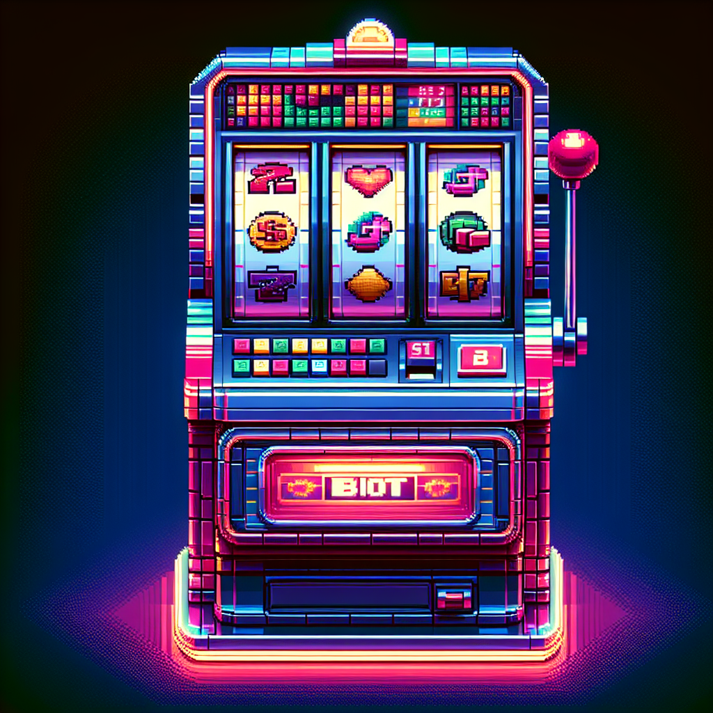 老虎機, modern digital art style, high quality, suitable for blog post, no text or watermarks