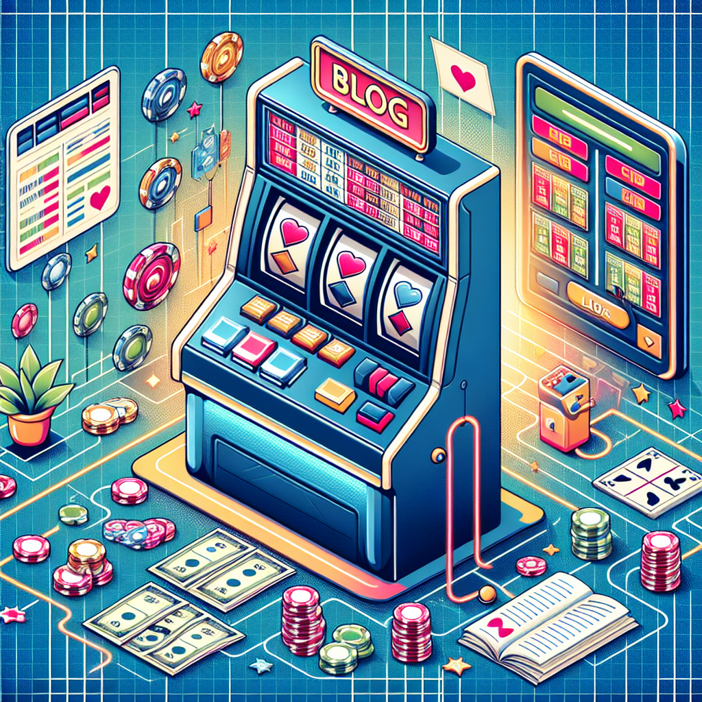 老虎機技巧, professional blog illustration, high quality, suitable for blog post, no text or watermarks