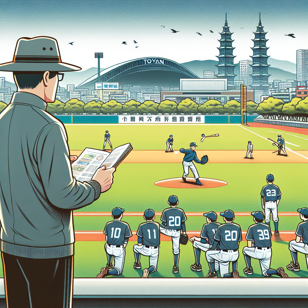中職／樂天桃猿二軍培訓遷回桃園 沈鈺傑轉任顧問, professional blog illustration, high quality, suitable for blog post, no text or watermarks