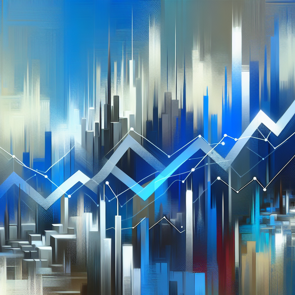以太坊走势, modern digital art style, high quality, suitable for blog post, no text or watermarks