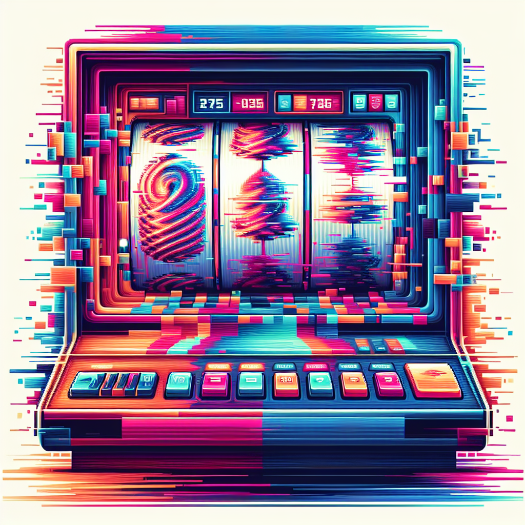 老虎機漏洞, modern digital art style, high quality, suitable for blog post, no text or watermarks