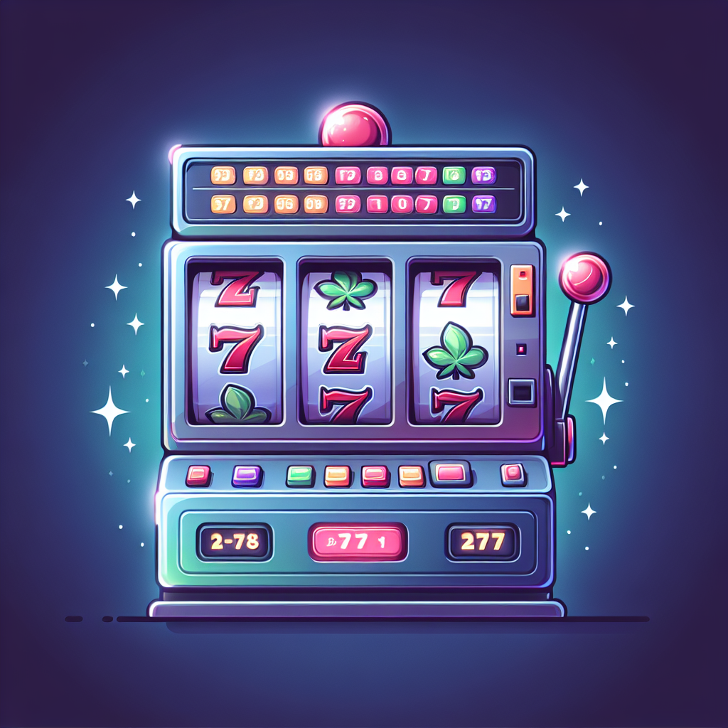 老虎機遊戲, professional blog illustration, high quality, suitable for blog post, no text or watermarks