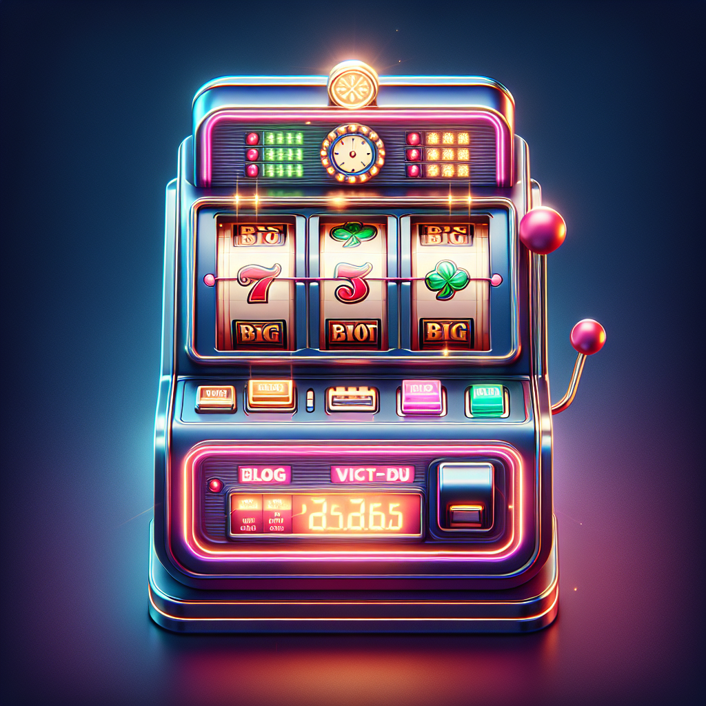 老虎機遊戲, modern digital art style, high quality, suitable for blog post, no text or watermarks