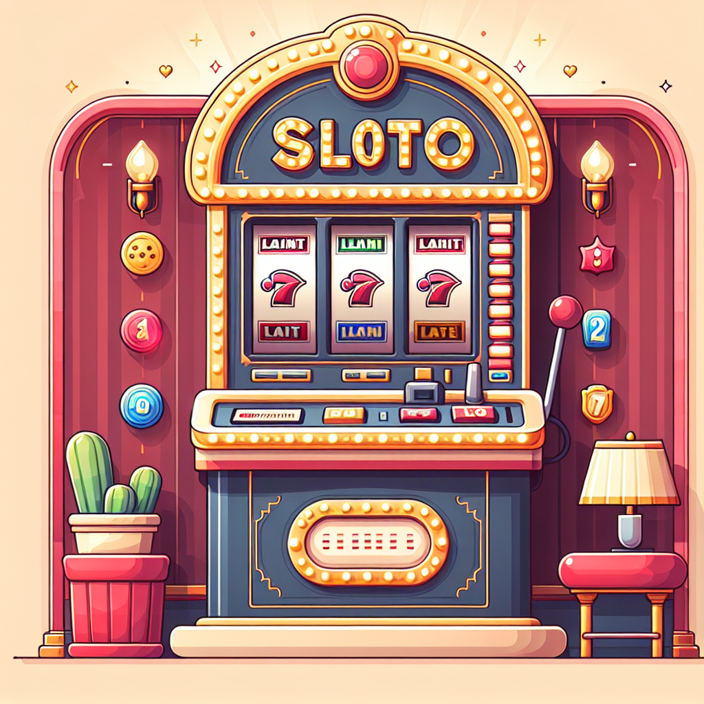 老虎機遊戲, clean and minimalist design, high quality, suitable for blog post, no text or watermarks